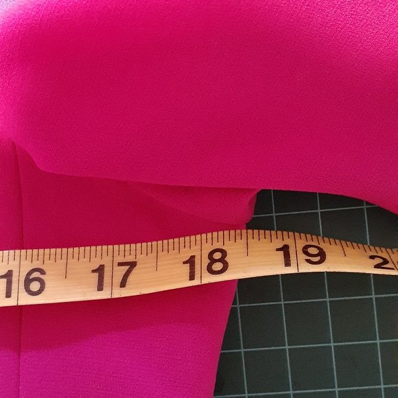 MURAL Bright Pink Tux Lapel Jacket - Picture 5 of 6